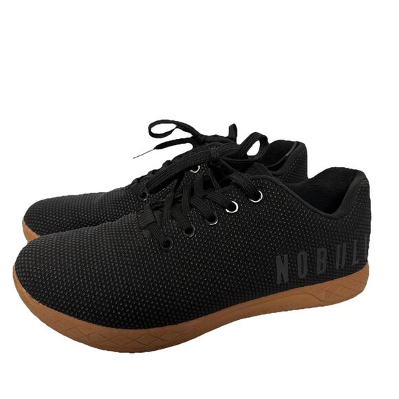 Nobull Outwork Mens Size 7.5 Black Athletic Running Training Shoes Sneakers